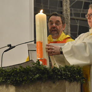 Osternachtfeier in Kirchdorf an der Krems