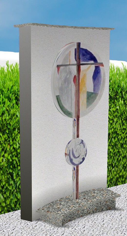 Neues Friedhofskreuz