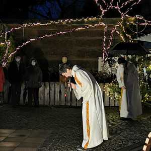 Familiengottesdienst auf der Dorfwiese