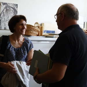 Notenverkündung und Gratulationen