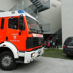 Feuerwehrübung im Kindergarten