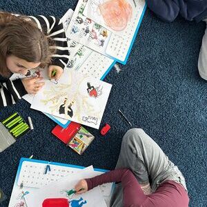 Kunstprojekt der Bibliothek Grieskirchen  mit der Mittelschule