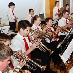 Muttertagsgratulation des Jugendblasorchesters