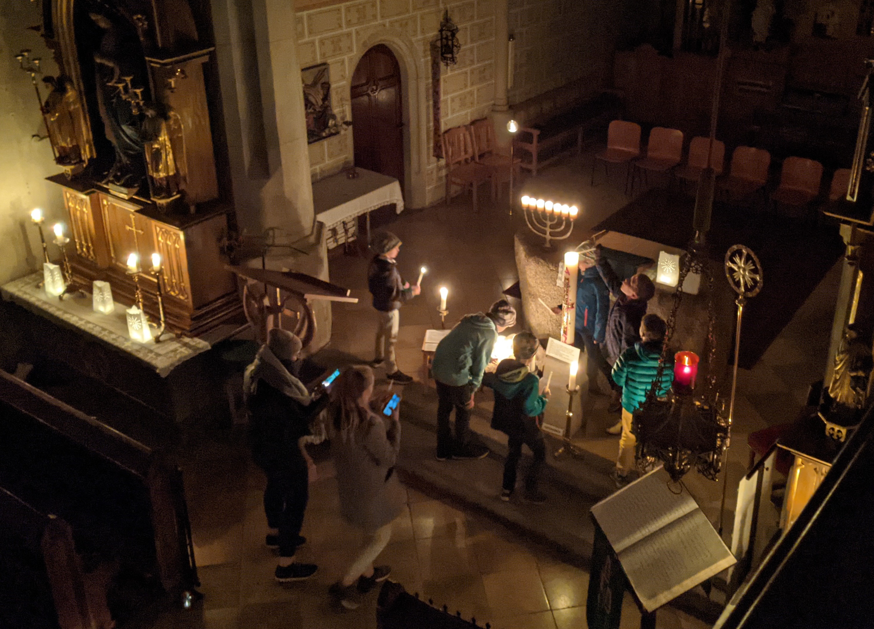 Letzte Station im Altarraum