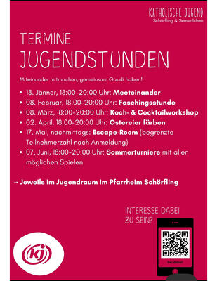 Termine Jugendstunden