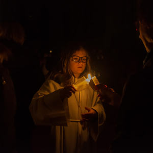 Osternacht in der Pfarrkirche Kirchdorf