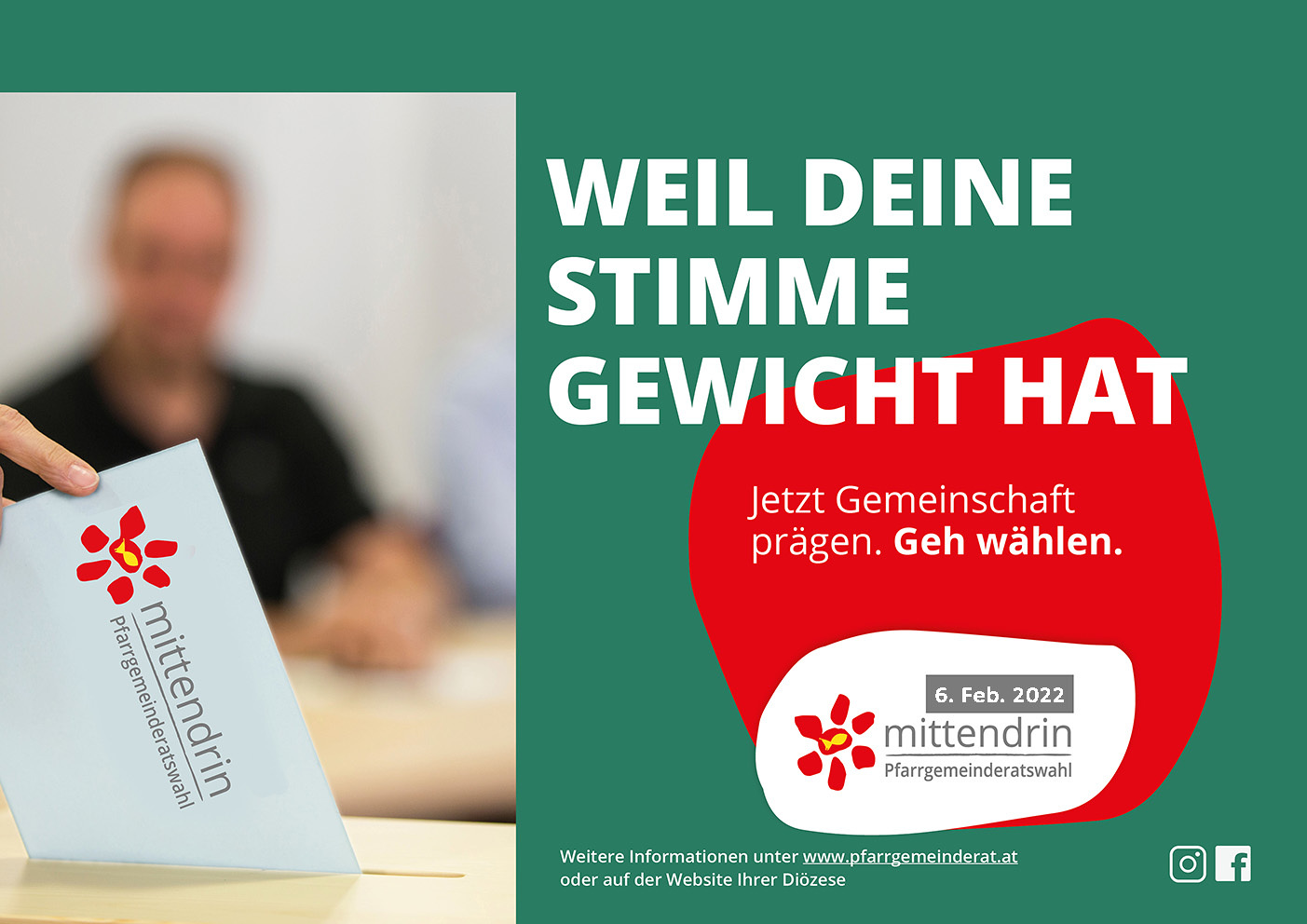 Plakat PGR-Wahl OÖ 2022