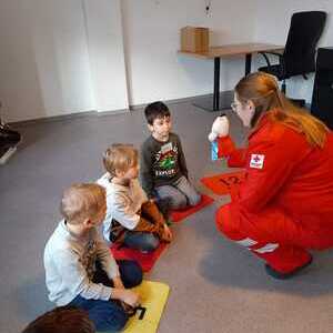 ROKO zu Besuch im Kiga