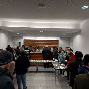 Palmweihe  mit Stehkaffee