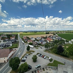 Erneuerung Zwiebelturm Pfarrkirche Burgkirchen
