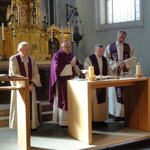 50 Jahre Seelsorger ©Pfarre Linz-Heilige Familie