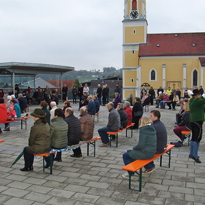11. Oktober 2020 am Dorfplatz