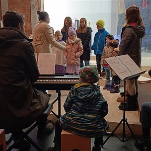 Familiengottesdienst und Miniaufnahme