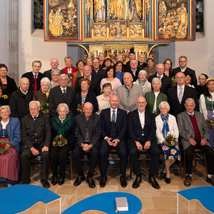 Gruppenfoto Jubelpaare 2024