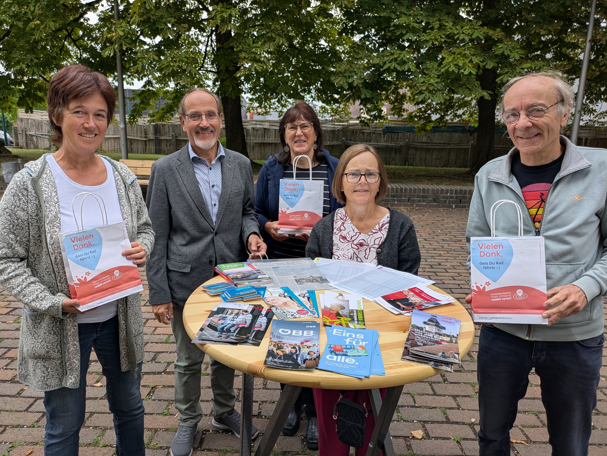 Aktion zur Europäischen Mobilitätswoche / Astrid Müller