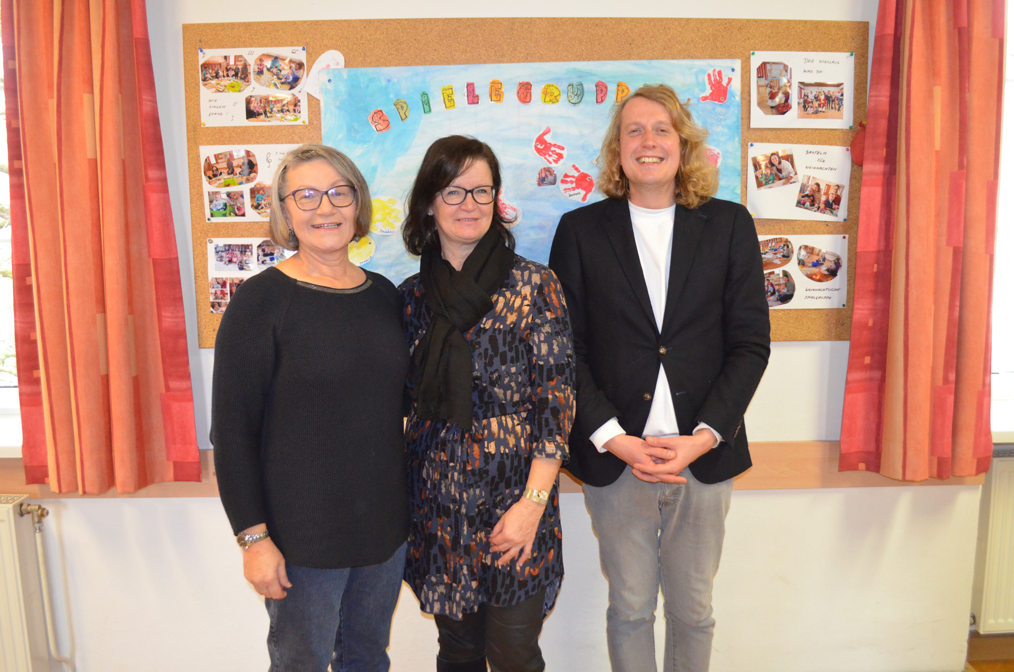 vlnr.: Agnes Blaimschein, Anita Rumetshofer, Johannes Hoizinger