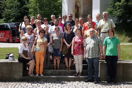 Gruppenfoto in St. Wolfgang am Stein