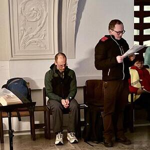 Schlussandacht im Stift Engelzell