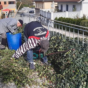 Wegfreischnitt, Hans und Josef