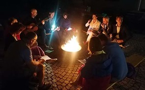 Feuer-Abend in der Pfarre Putzleinsdorf