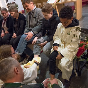 Abendmahlfeier in der Pfarre Kirchdorf