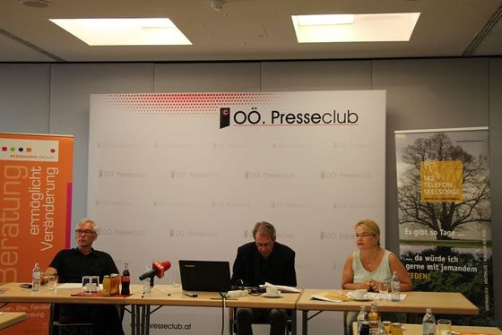 V. l.: Josef Hölzl MSc, Dr. Claudius Stein und Mag.a Silvia Breitwieser