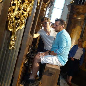 Simon wagt es auch...