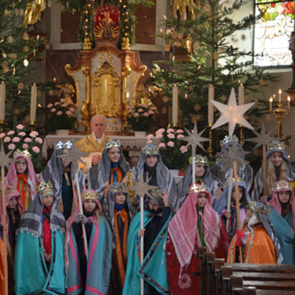 Dreikönigsmesse in der Pfarrkirche Kopfing