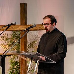 Pater Goran Ostojic von der Griechisch-orthodoxen Kirche