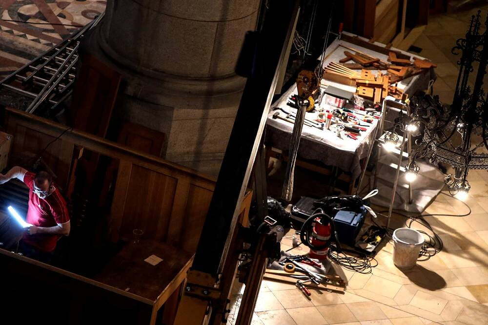 Umbauarbeiten im Linzer Mariendom