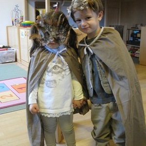 Fasching, Vogelhochzeit im Kindergarten