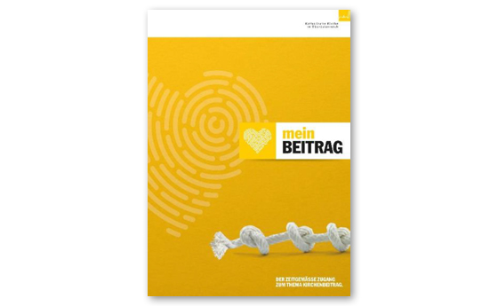 Broschüre 'Mein Beitrag'