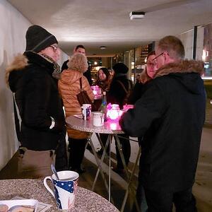 Bechern für den guten Zweck