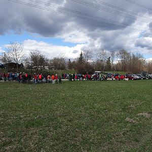 Traunauen-Reinigung mit ökomenischen Gottesdienst
