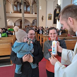 Segensfeier für alle 2024 getauften Kinder