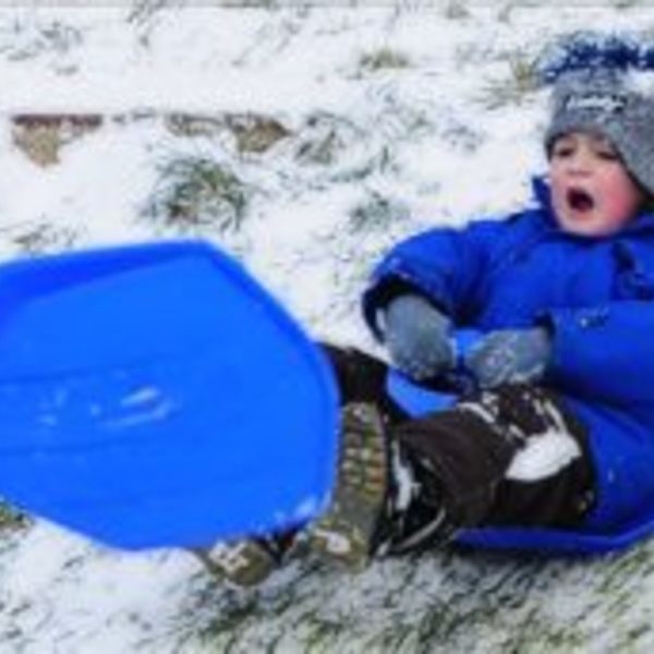 Schnee im Kindergarten