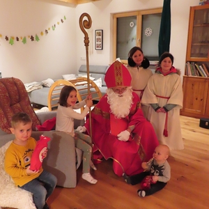Nikolaus besuchte die Familien