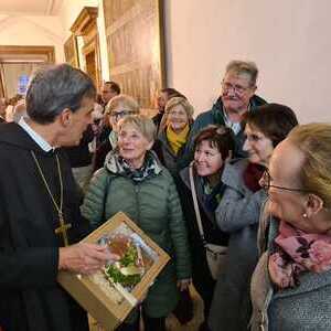 Agape bei der Abtweihe