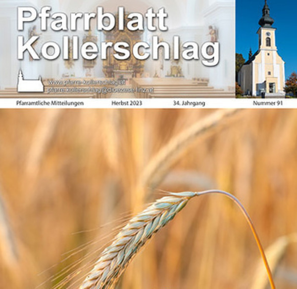 Titelbild Pfarrblatt Herbst 2023