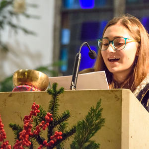 Die Kindermette in der Pfarre Kirchdorf/Krems. Gestaltet von der Katholischen Jungschar.