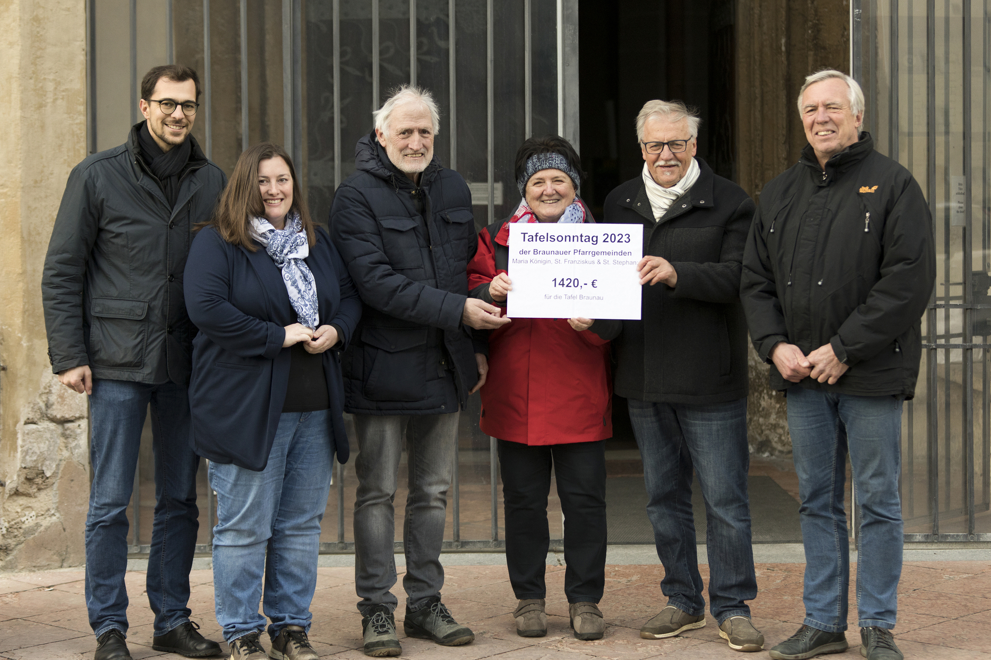Spendenübergabe Tafel-Sonntag