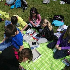 Unsere MinistrantInnen beim JuKI Fest im Mai 2017 in Linz