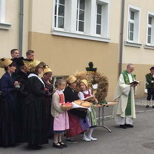 Segnung der Erntekrone