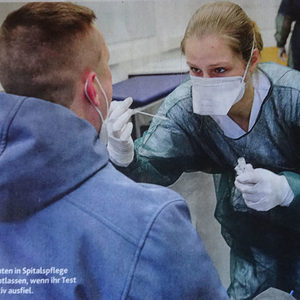 Corona Spaziergang durch Burgkirchen