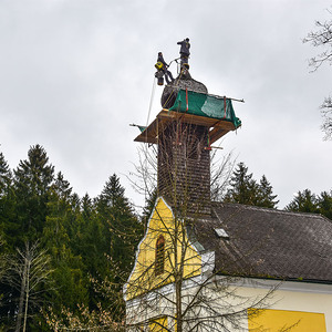 Renovierung Turm Bründlkirche