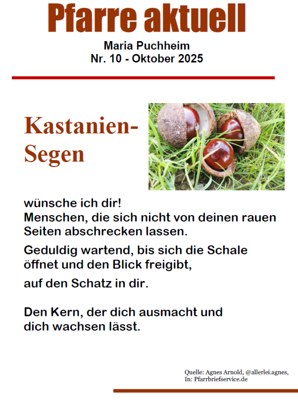 Pfarre aktuell 10-2025