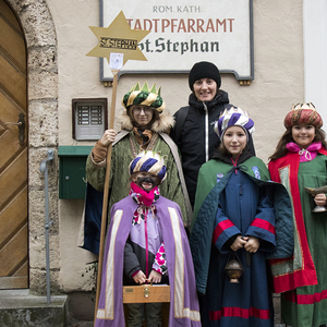 Die SternsingerInnen von St. Stephan