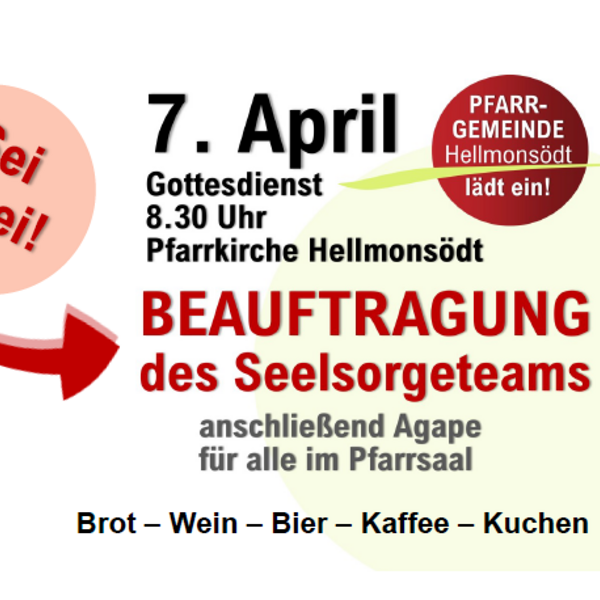Beauftragung Seelsorgeteam