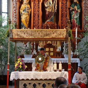 Fronleichnam 2016, Pfarre Neumarkt im Mühlkreis