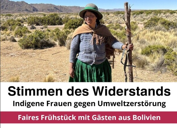 Faires Frühstück mit Gästen aus Bolivien